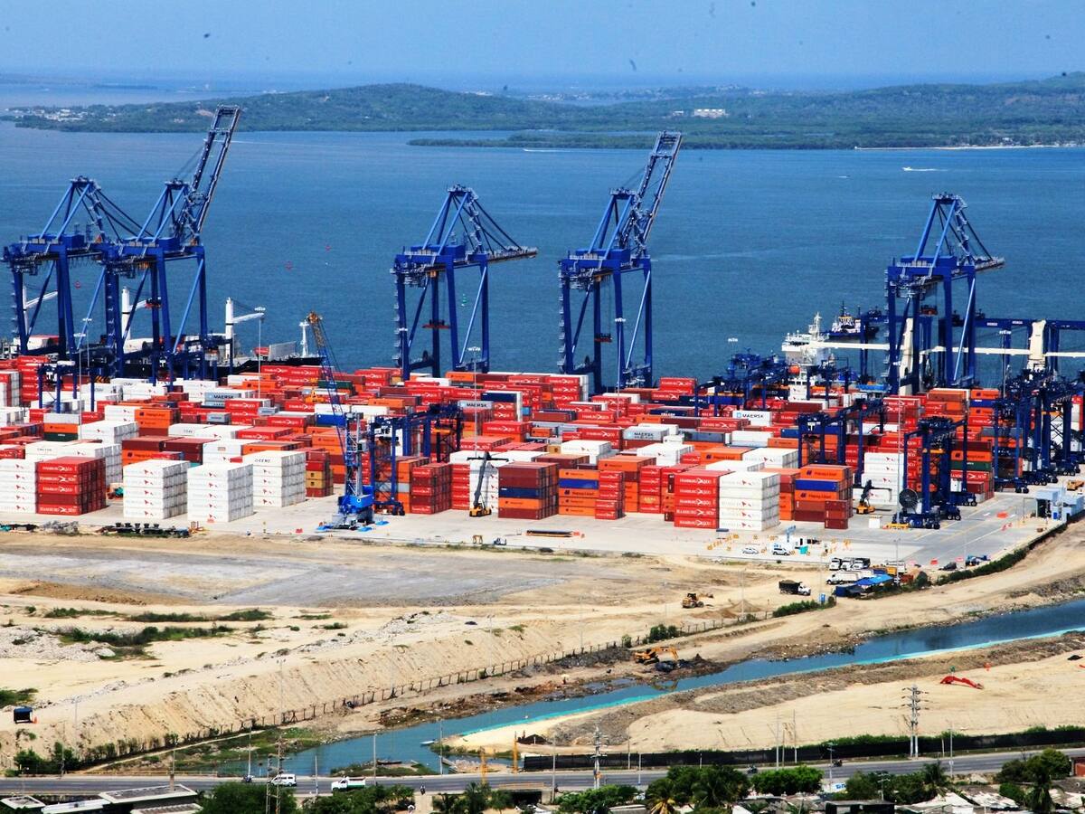Cartagena es la zona la portuaria más importante del país con el 25,6% de la carga movilizada