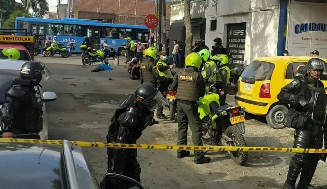 El hecho se registró en la carrera 15 con calle 27 del barrio Saavedra Galindo