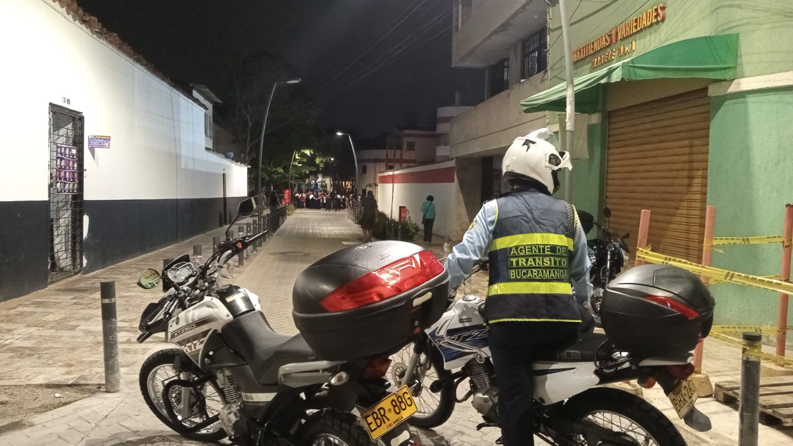 Con 40 agentes de tránsito refuerzan seguridad vial en plan retorno de Semana Santan en Bucaramanga.