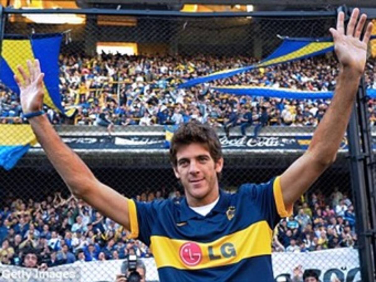 Juan M. Del Potro: ‘Jugar con Boca en la Bombonera sería coronar mi vida deportiva'