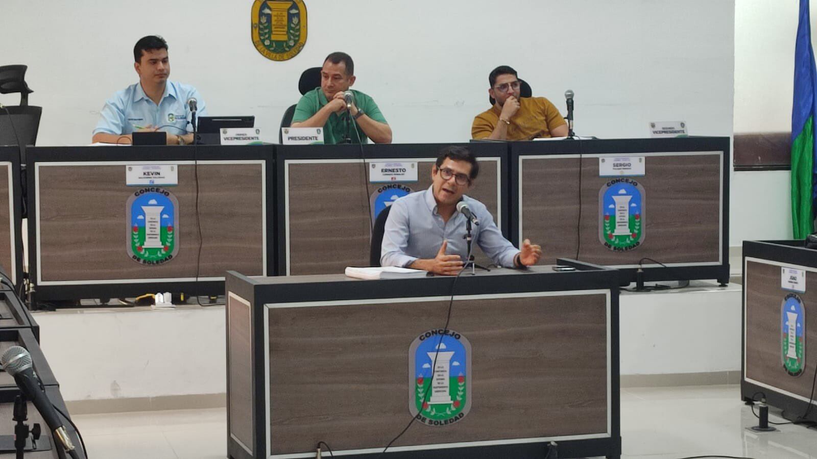 Concejo de Soledad. Foto: tomada de las redes de la Alcaldía municipal.