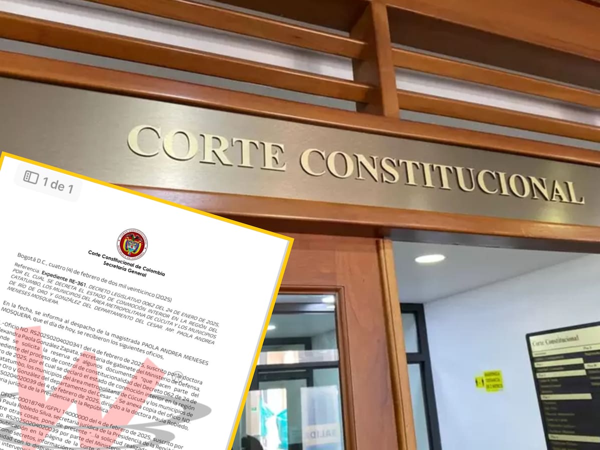 Documentos prueban que información de inteligencia estuvo pública en página de Corte Constitucional