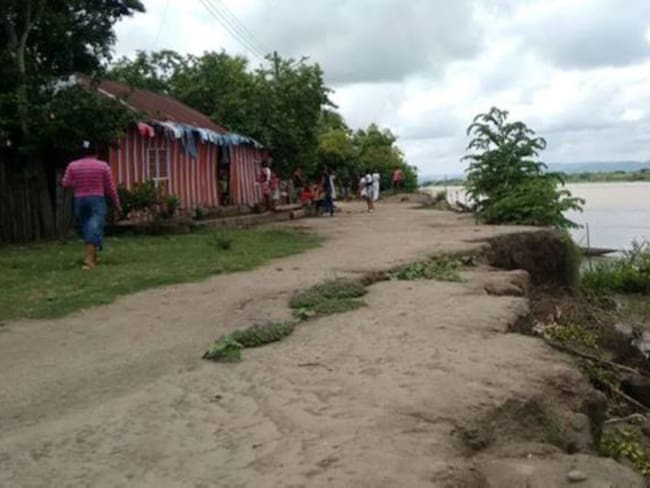 Ciento cincuenta familias en Barranco de Loba, Bolívar, sin energía por inundaciones