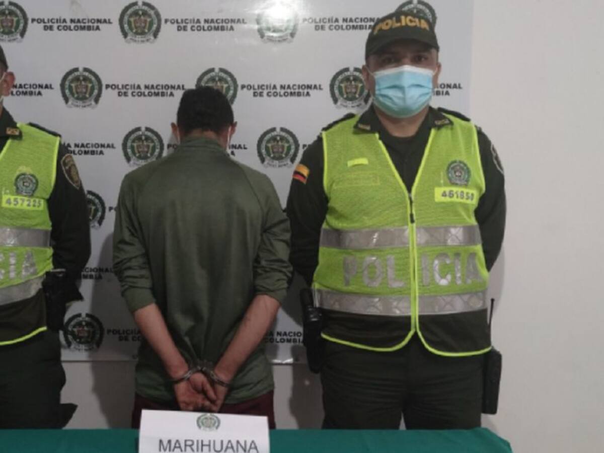 Autoridades evitaron la entrada de varios gramos de marihuana a Pácora