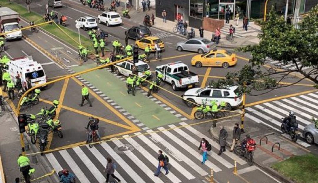 Policía confirma una persona capturada