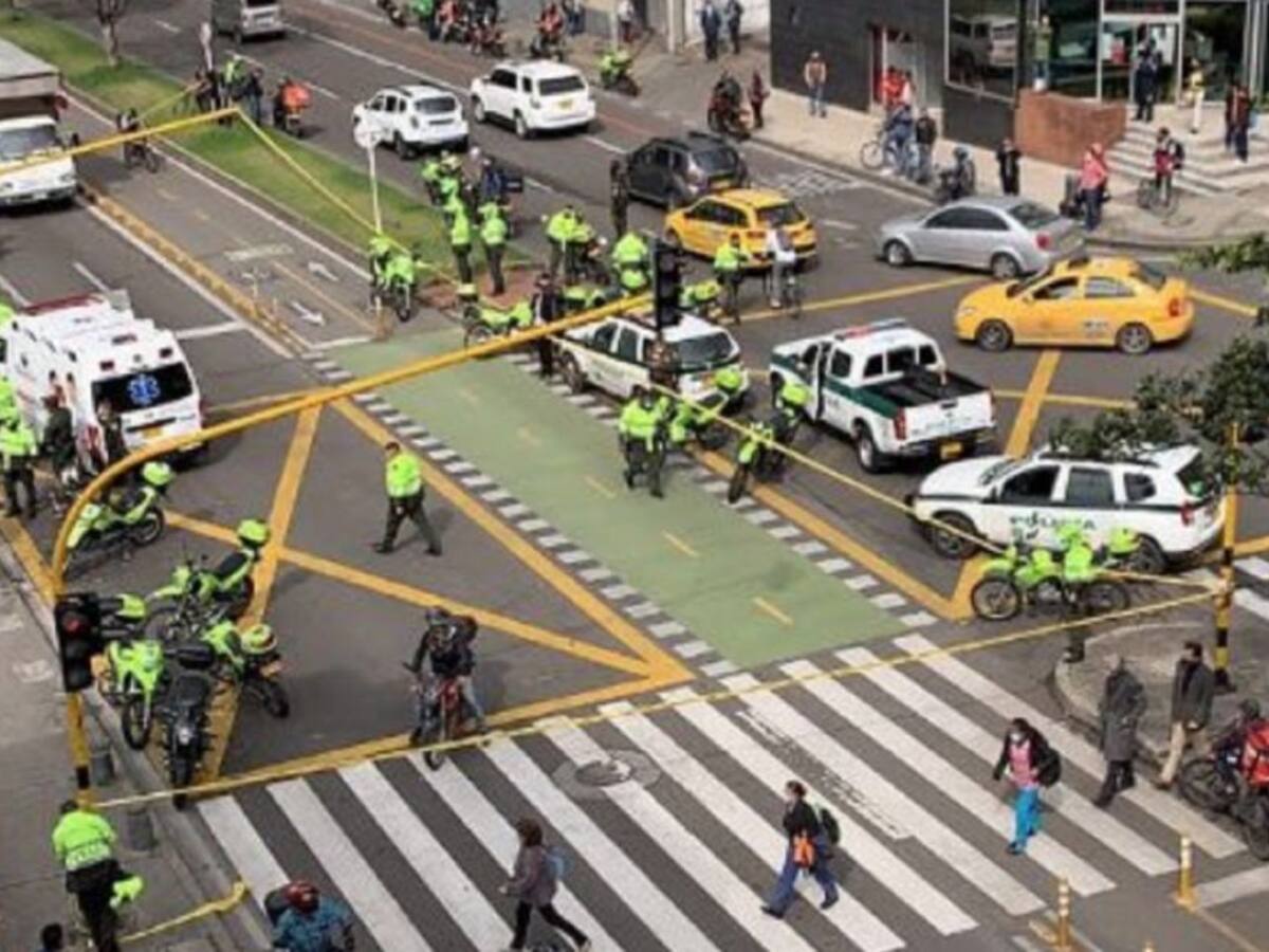 Policía Caro Gómez falleció durante balacera en Bogotá