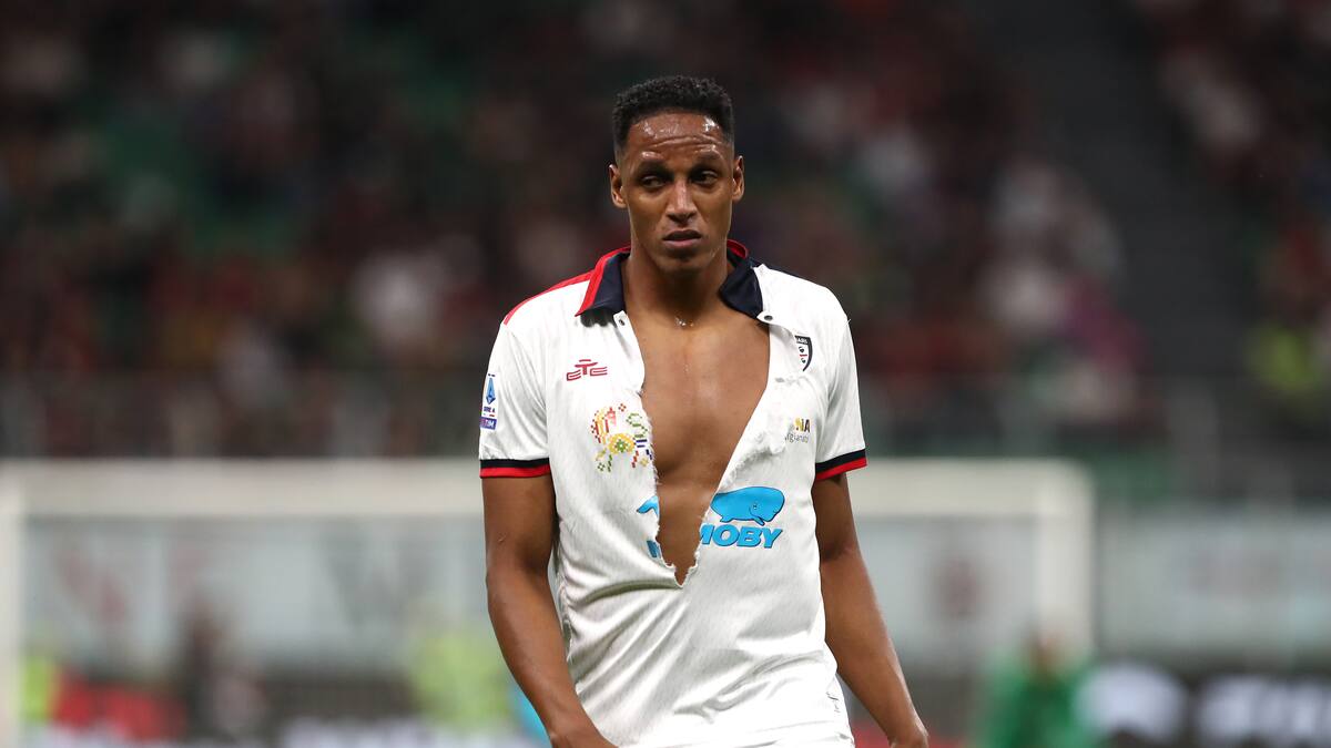 Yerry Mina sigue sumando minutos con Cagliari: así fue el insólito momento que protagonizó