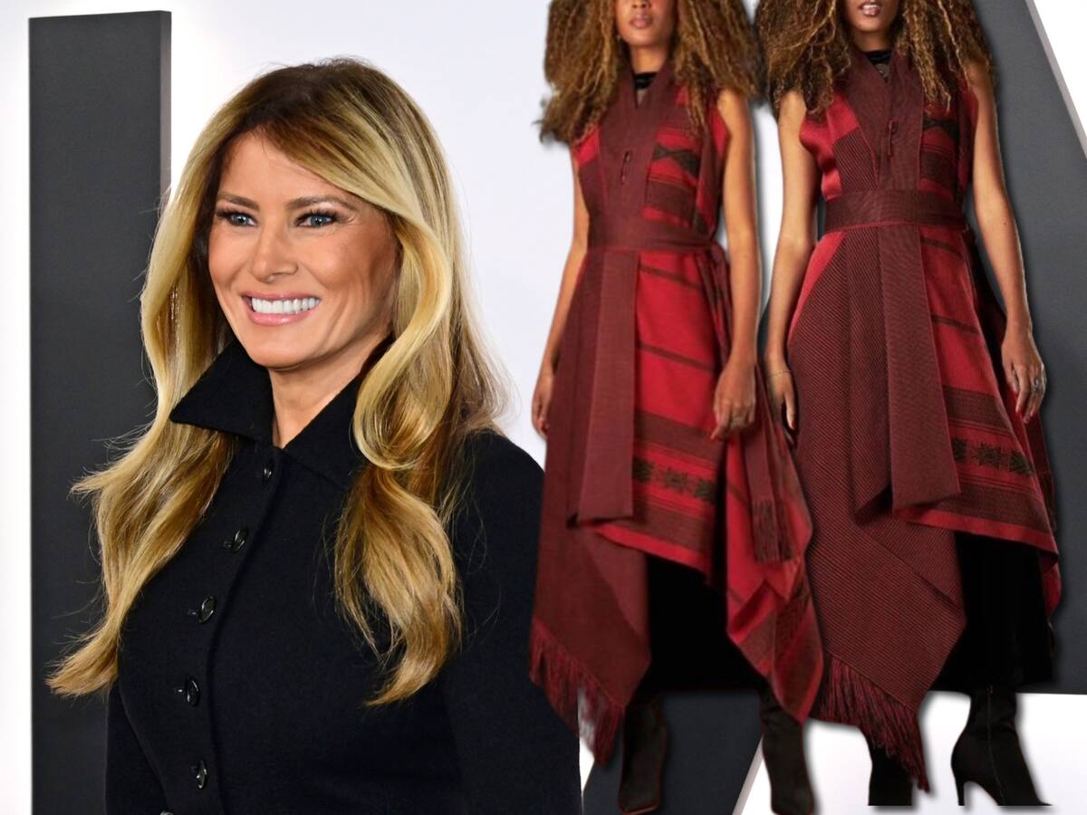 Así se diseñó el vestido que Gustavo Petro le regalará a Melania Trump: estos son los detalles