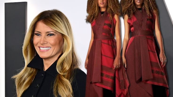 Así se diseñó el vestido que Gustavo Petro le regalará a Melanía Trump: estos son los detalles