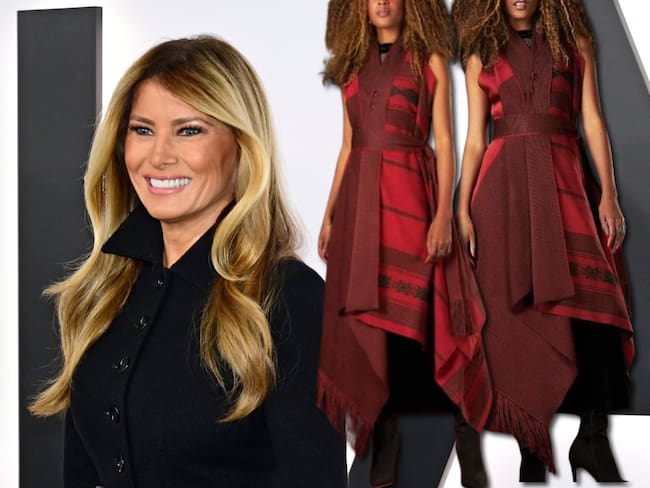 Así se diseñó el vestido que Gustavo Petro le regalará a Melanía Trump: estos son los detalles