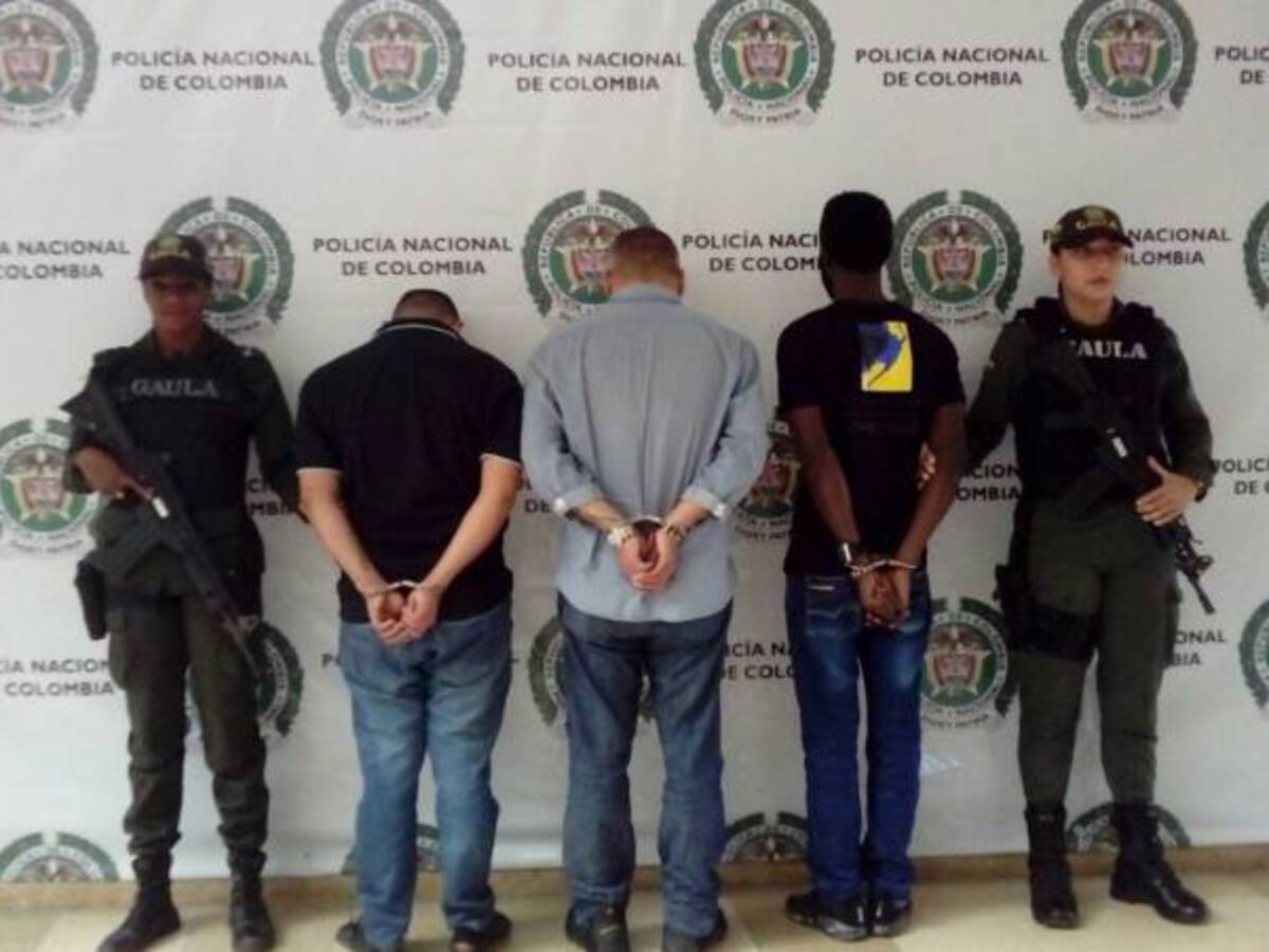 En Montenegro, capturan tres personas sindicadas del delito de extorsión