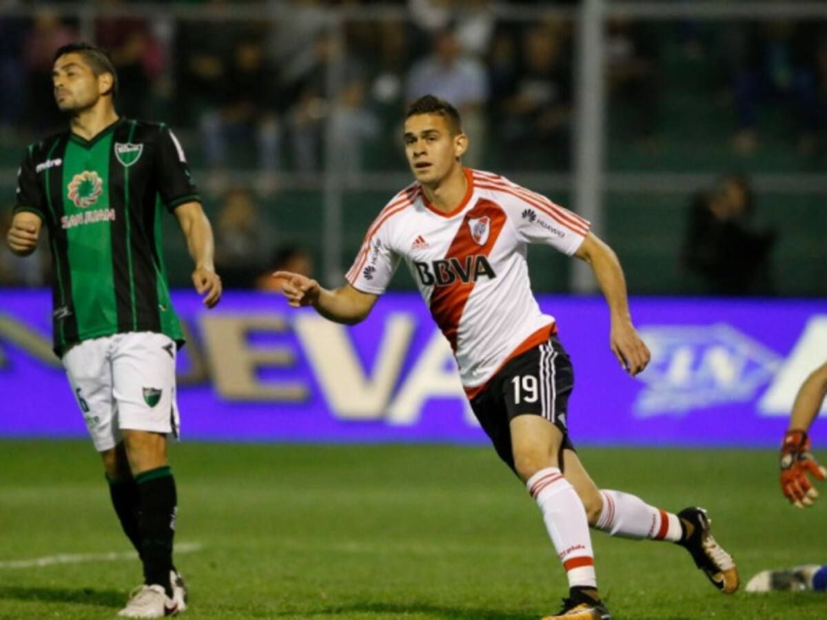 Santos Borré marca para el triunfo de River Plate sobre San Martín