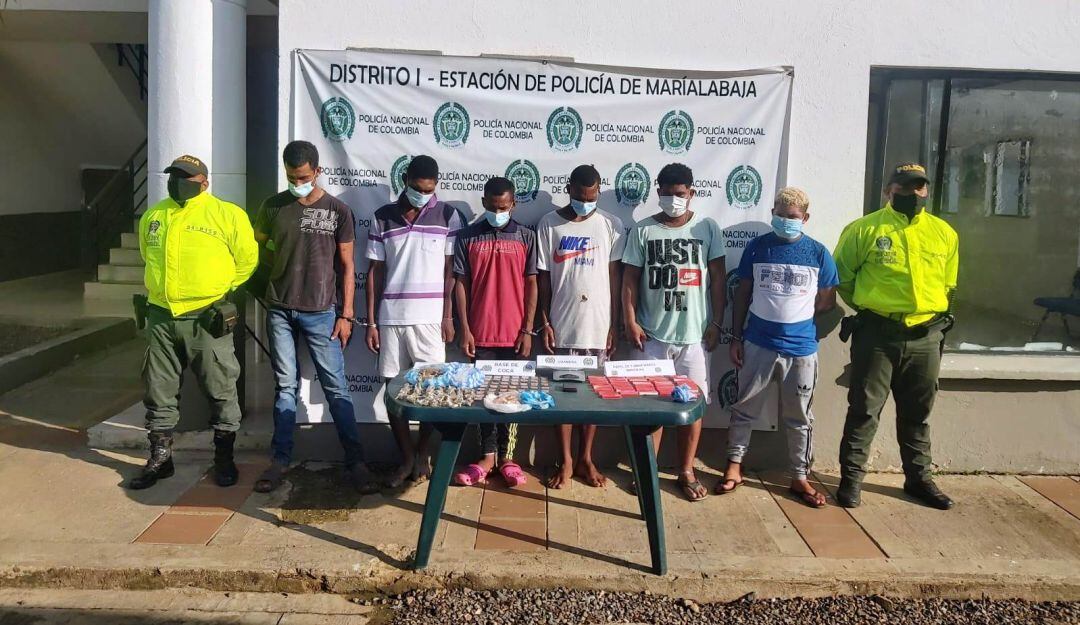 En la Operación ‘Vulcano’ se incautaron 132 dosis de base de coca y 183 dosis de marihuana lista para ser comercializada   