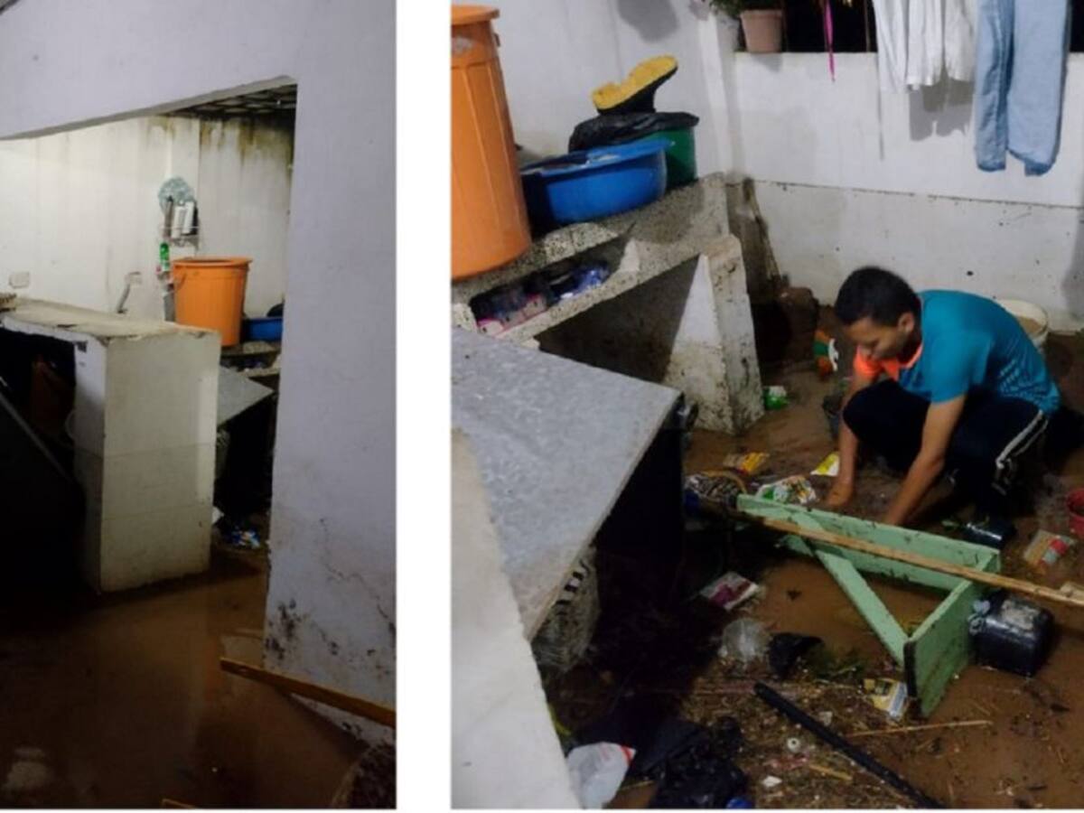 En Concordia y Andes reportaron emergencias por lluvias