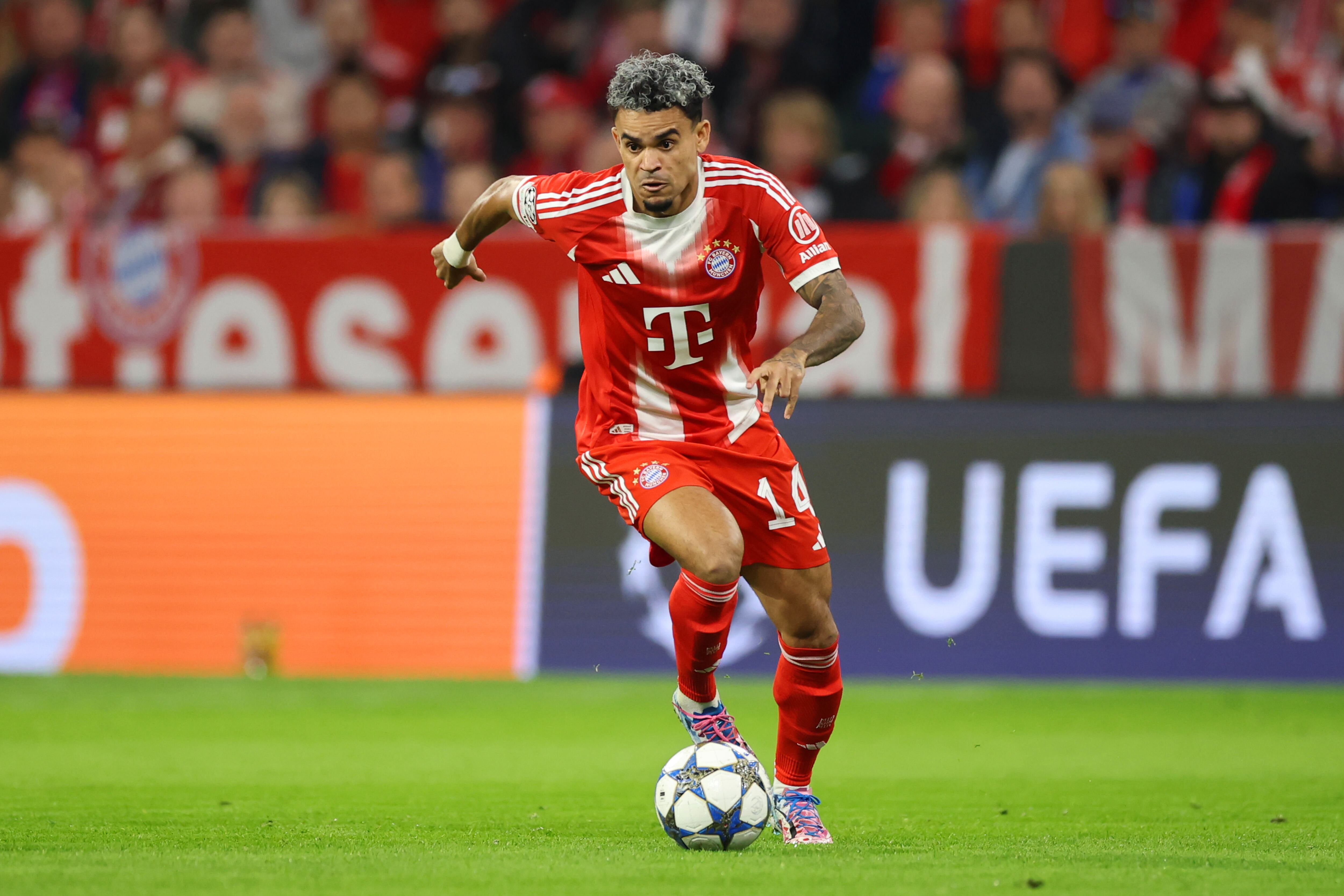 Luis Diaz, futbolista de Bayern Múnich /Getty Images