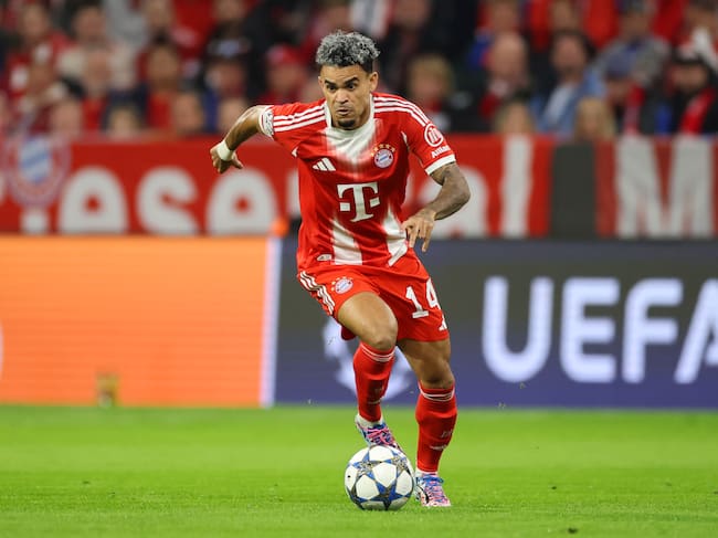 Luis Diaz, futbolista de Bayern Múnich /Getty Images