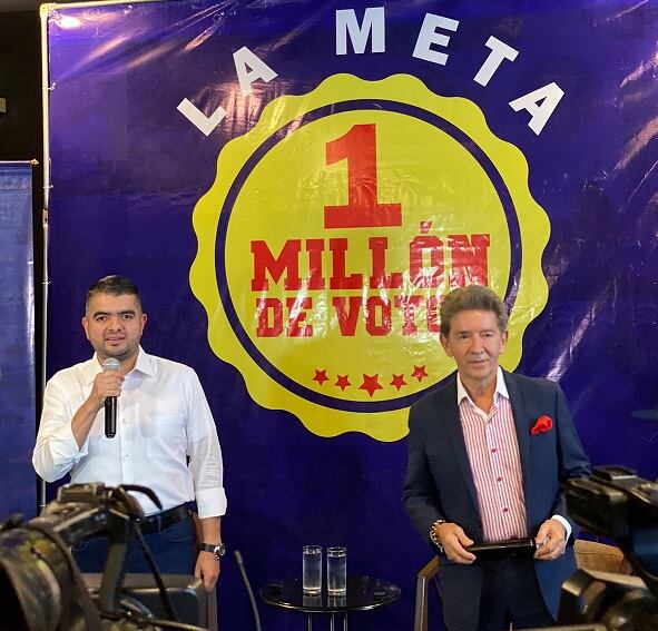 Alianza política Julián Bedoya - Luis Pérez- foto Caracol Radio