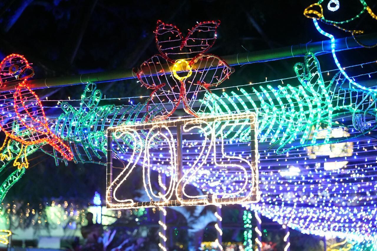 Alumbrados Navideños. Foto: Corantioquia