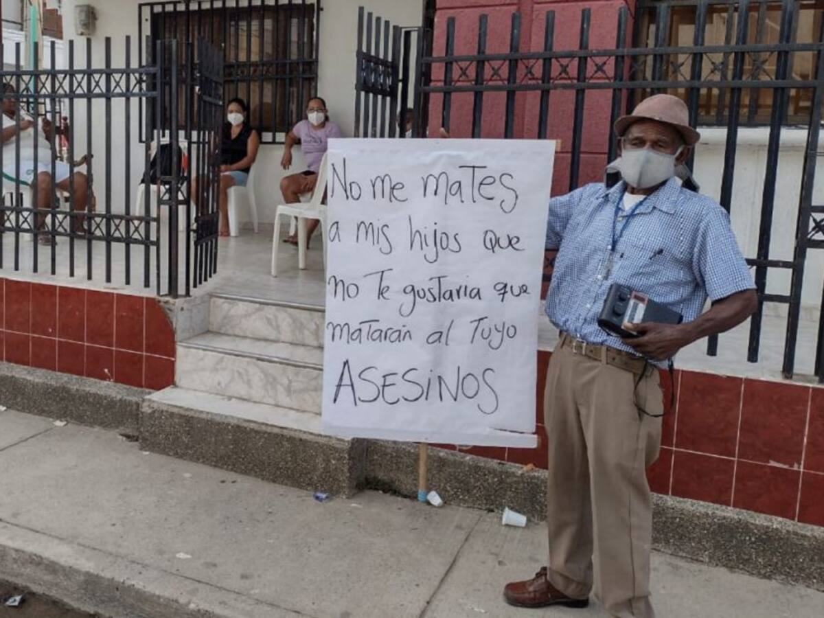 Familiares de joven asesinada por un celular pidieron justicia en Cartagena