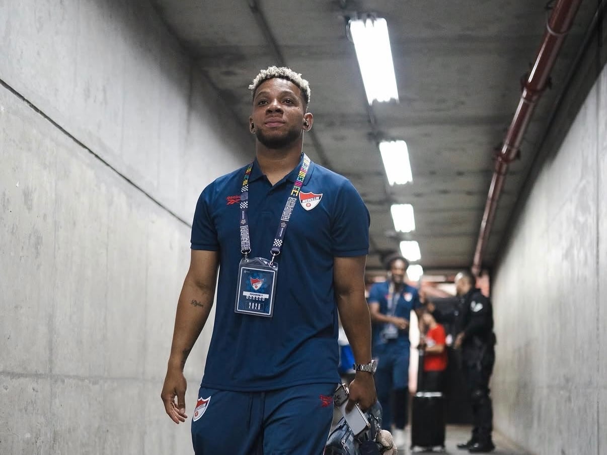 Frank Fabra, jugador del Medellín / Instagram: Frank Fabra.
