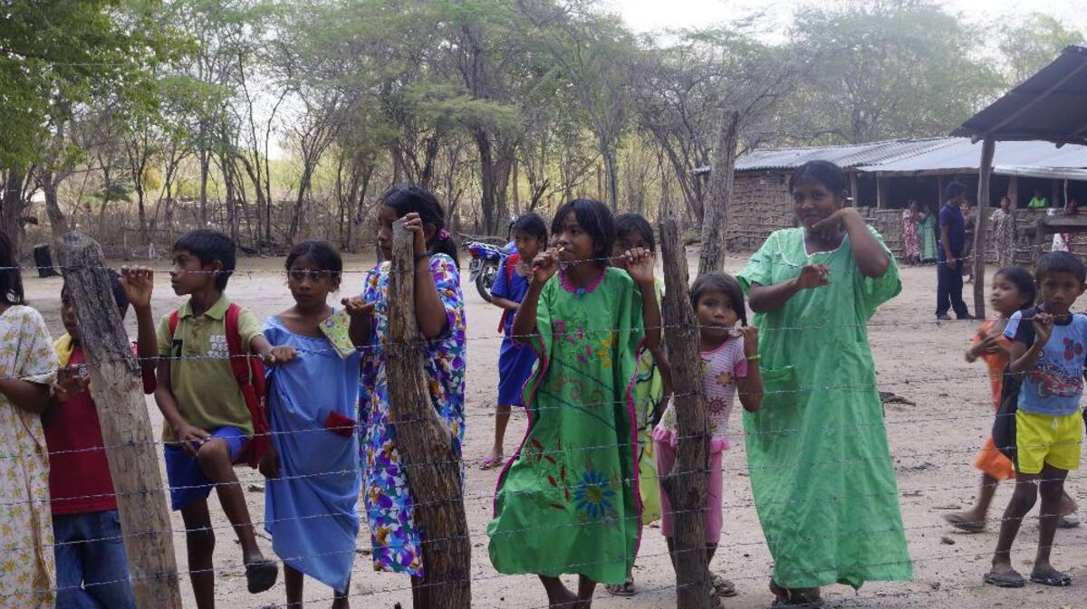 Recorrido de Caracol Radio por las zonas que aguantan sed. Fotos de Luis Enrique Rodríguez