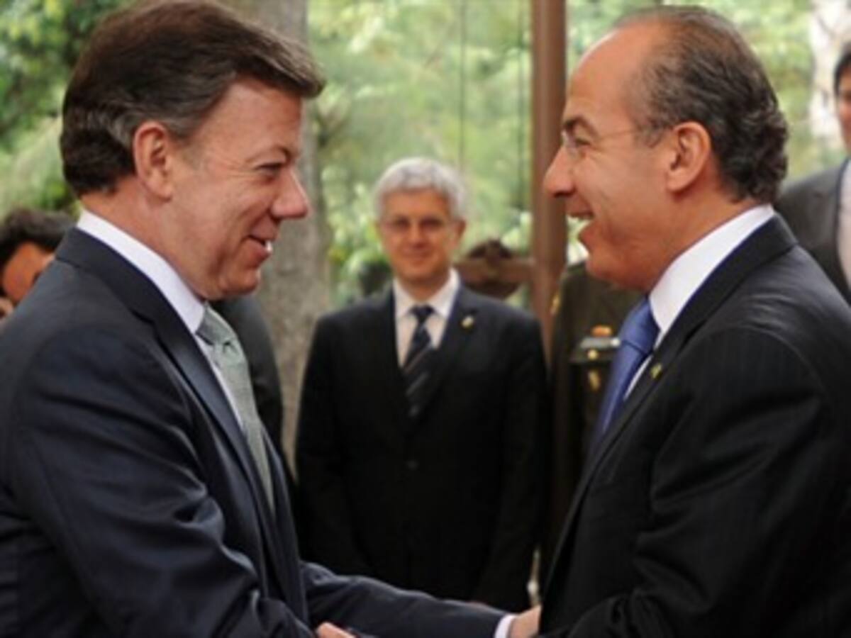 Colombia y México estamos más unidos que nunca en la lucha contra el crimen organizado: Felipe Calderón