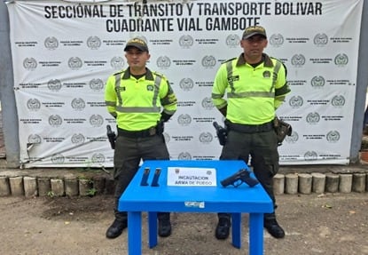 Foto: Policía de Bolívar.