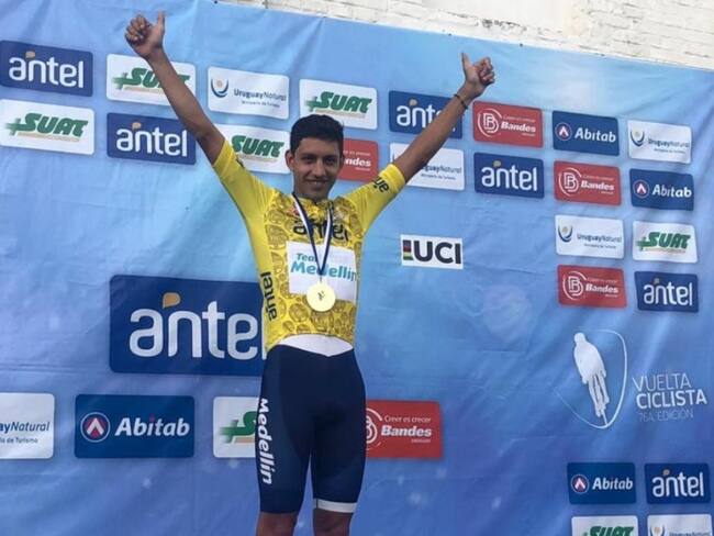 Walter Vargas ganó la VI etapa y es líder de la Vuelta a Uruguay