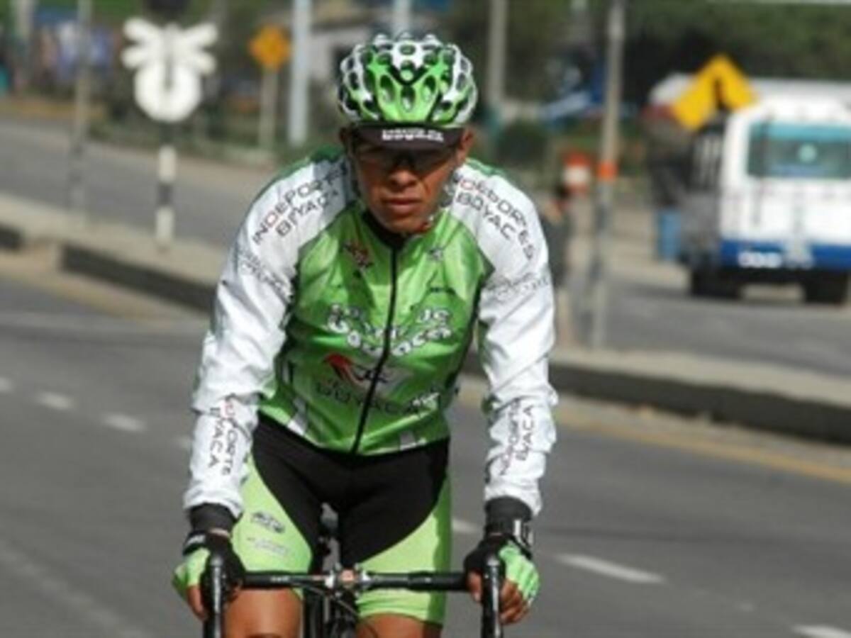 El boyacense Wilson Cepeda ganador de la 4ta Etapa de la vuelta a Colombia