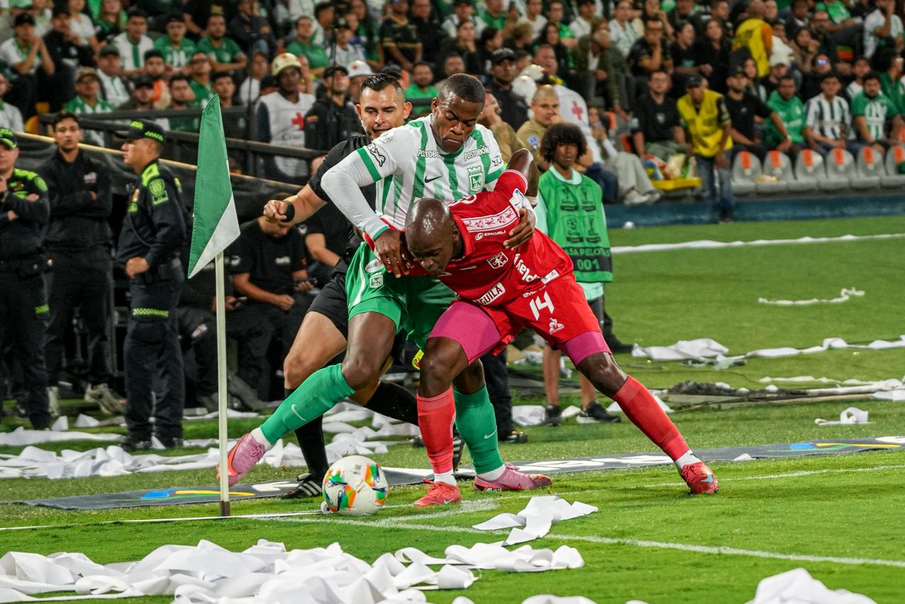 Atlético Nacional y América se enfrentaron en la primera fecha del Grupo A / Colprensa.