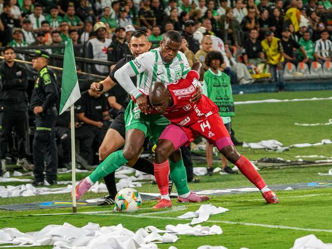 Atlético Nacional y América se enfrentaron en la primera fecha del Grupo A / Colprensa.