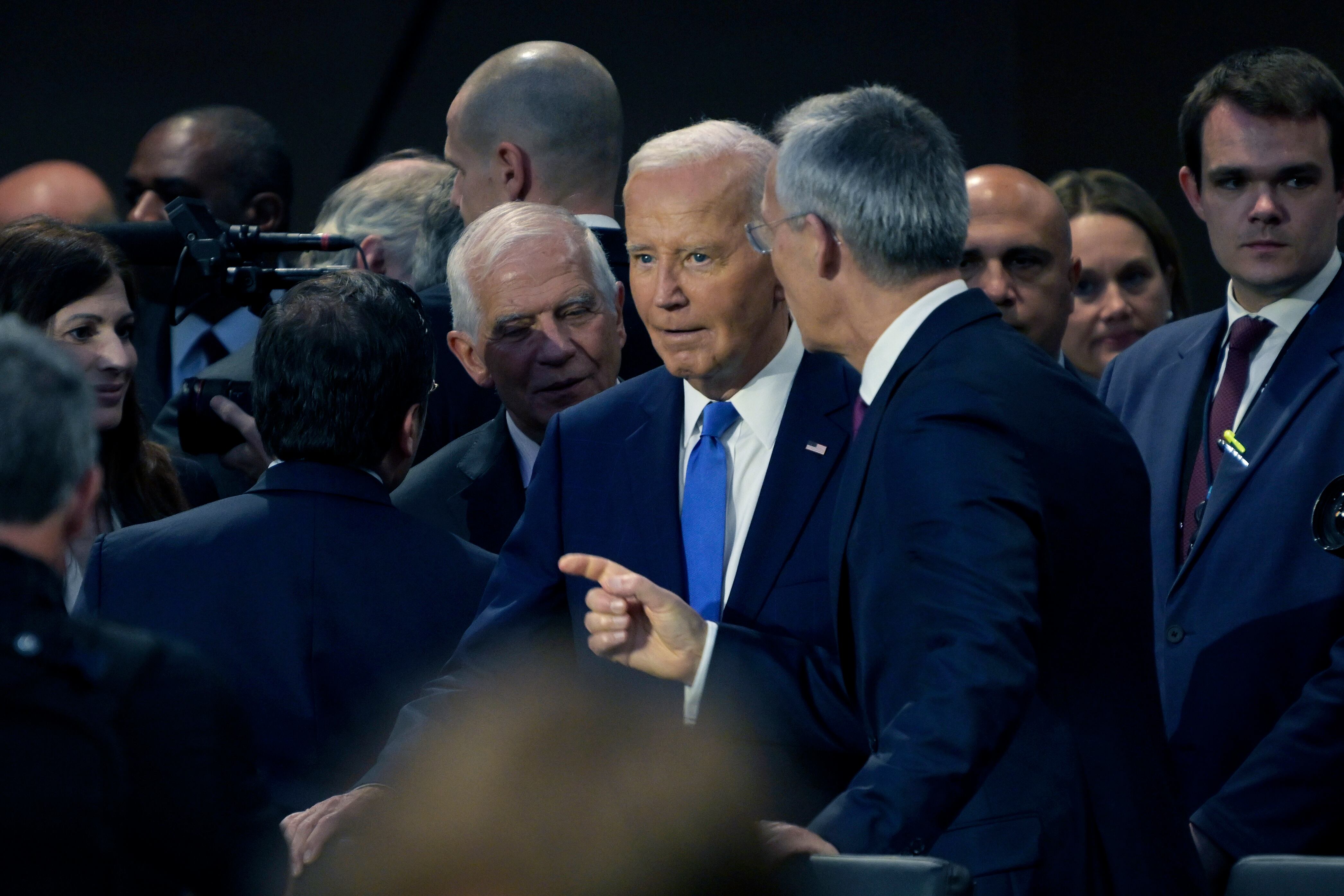 -FOTODELDÍA- AME1095. WASHINGTON (ESTADOS UNIDOS), 11/07/2024.- El presidente de los Estados Unidos Joe Biden. EFE/Lenin Nolly