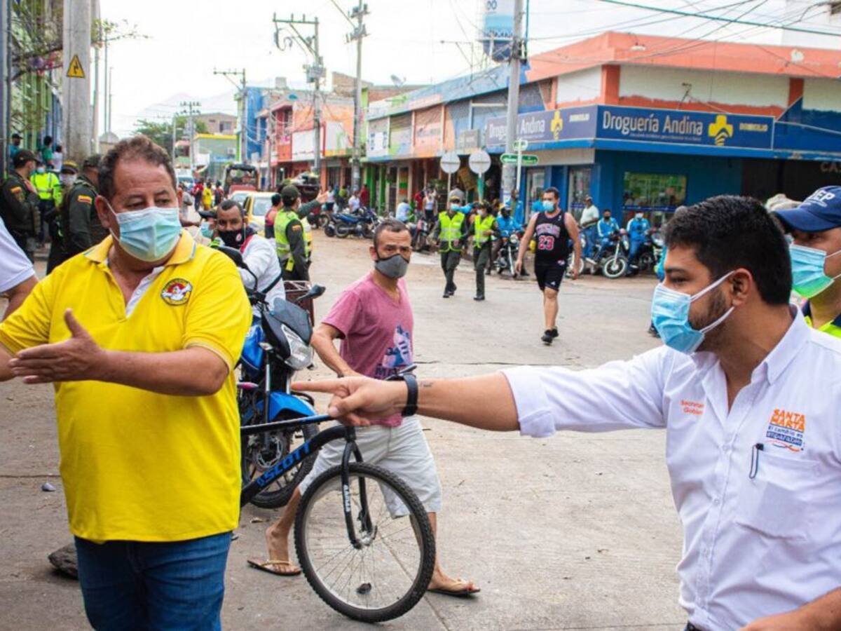 Autoridades buscan desacelerar casos de COVID-19 en Santa Marta