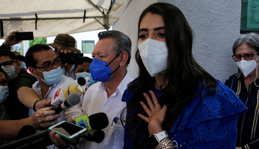 La candidata Berenice Quezada