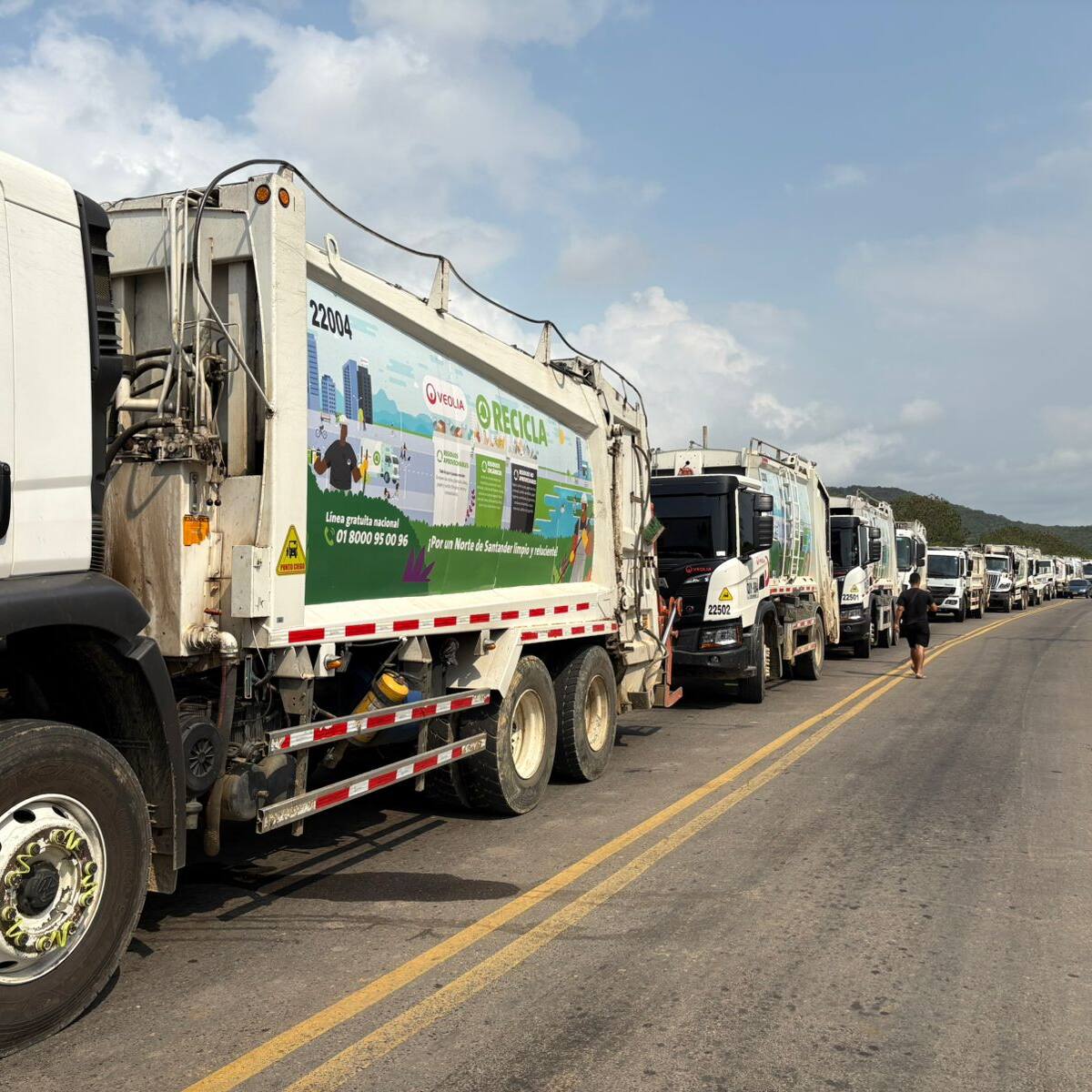 Veolia está solicitando un paso humanitario ambiental a los arroceros que bloquean Patillales
