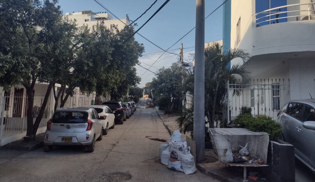 La comunidad del sector San Antonio señaló que las redes eléctricas quedarán muy cerca a los balcones