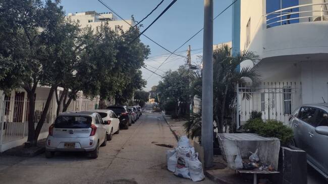 La comunidad del sector San Antonio señaló que las redes eléctricas quedarán muy cerca a los balcones