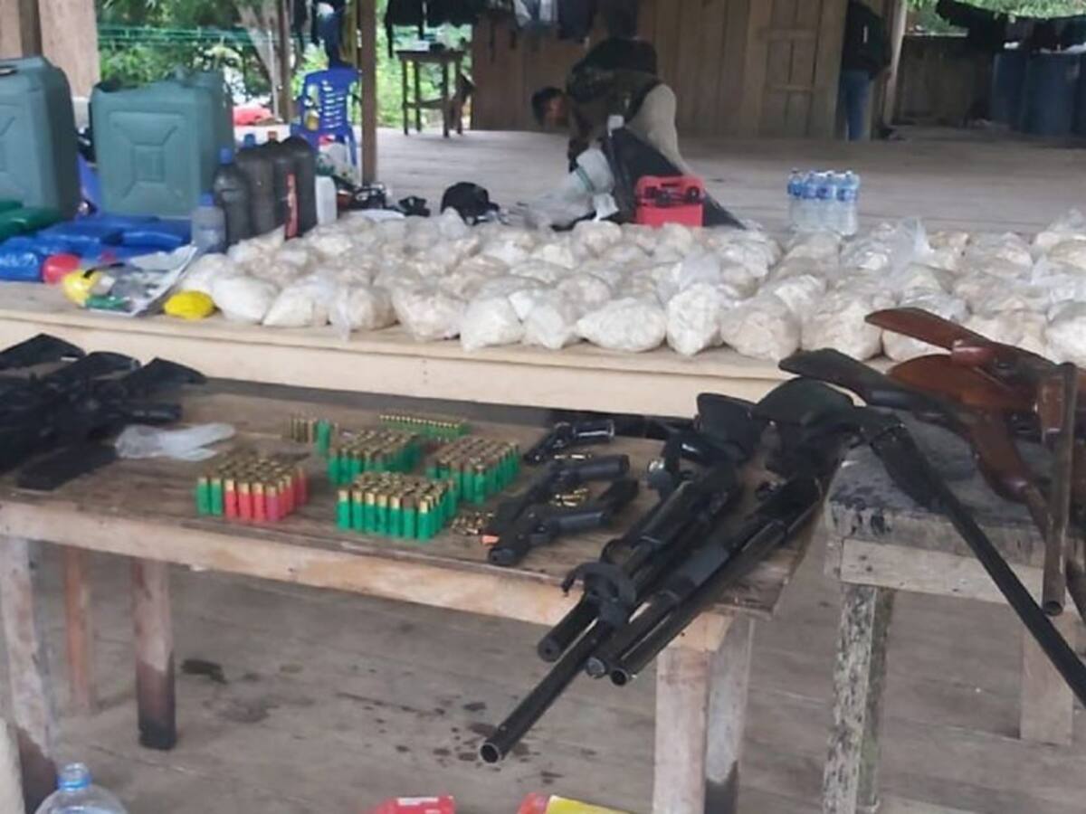 En el sur de Colombia capturan 14 sujetos por narcotráfico internacional