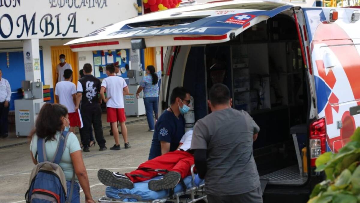 Nueva emergencia por intoxicación en el colegio de Combia en Pereira