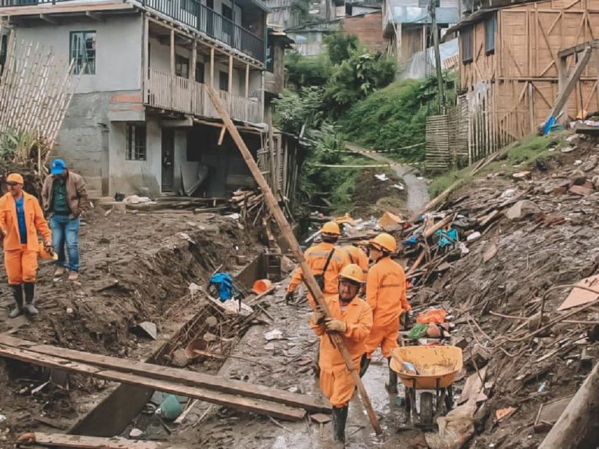 Aumenta la probabilidad de deslizamientos y crecientes súbitas en Caldas