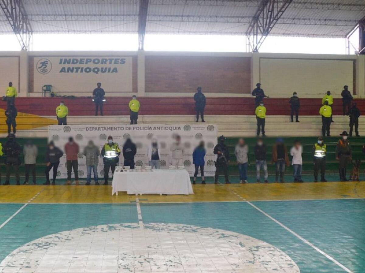 Redada contra el tráfico de drogas en el Oriente deja 16 capturados