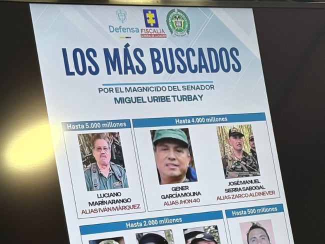 Magnicio Miguel Uribe: Interpol emitió circular roja contra seis cabecillas de Segunda Marquetalia