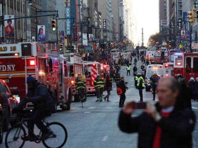Explosión en Nueva York fue un intento de atentado terrorista: alcalde