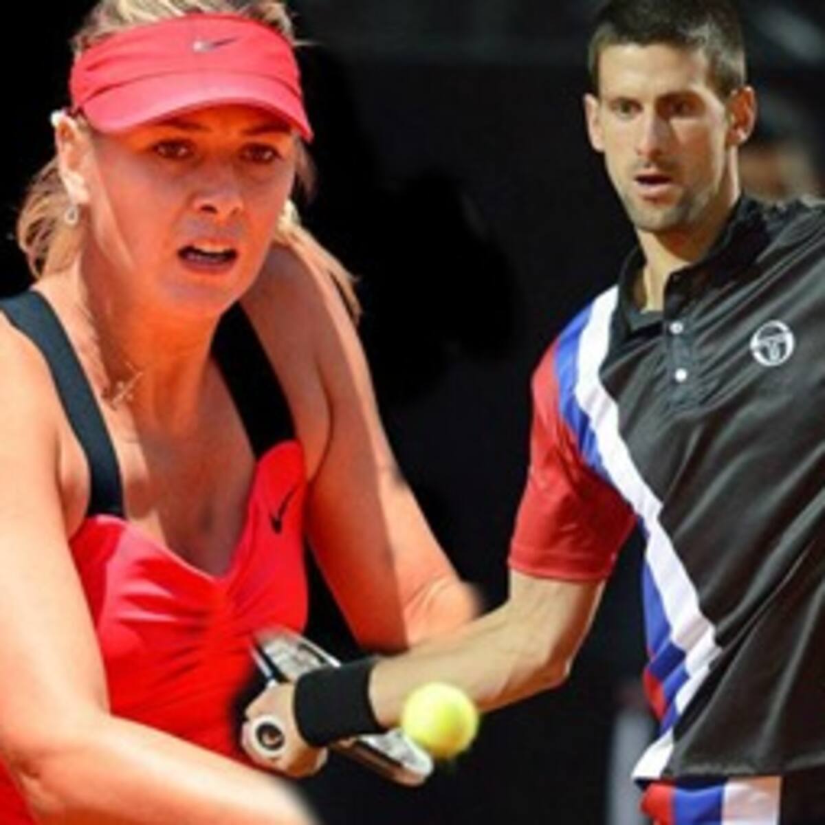 Djokovic y Sharapova avanzan a octavos de final del Abierto de Roma