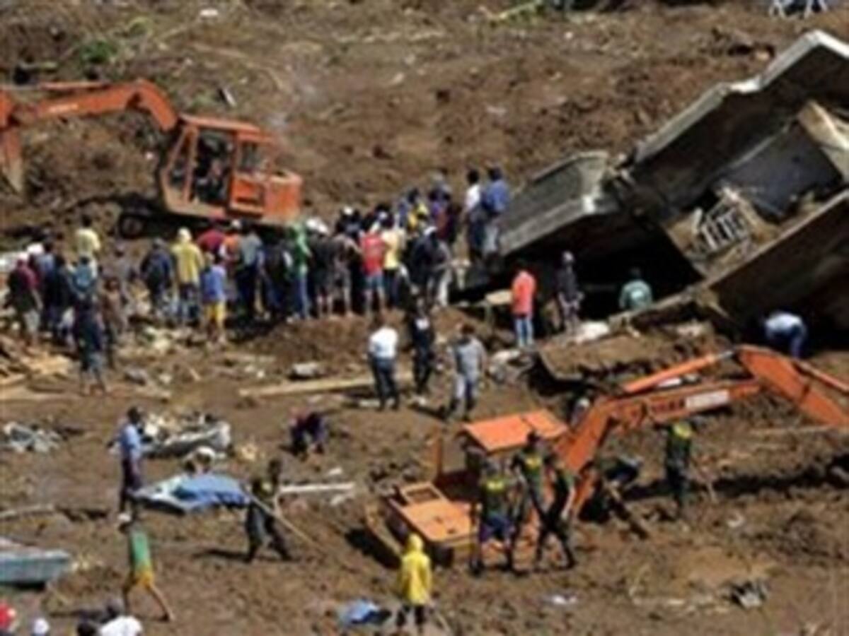 Ascienden a 187 las muertes causadas por avalanchas en el norte de Filipinas