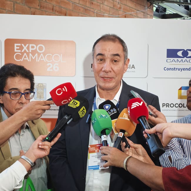 Eduardo Loaiza, gerente de Camacol Antioquia - foto Caracol Radio