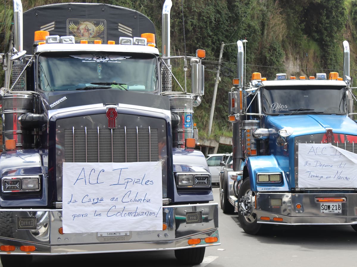 Plan tortuga de transportadores en Pasto e Ipiales: así será el recorrido