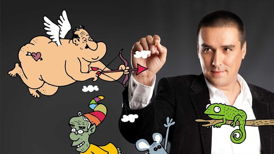 El caricaturista Julio César González, más conocido como Matador, anunció que se retiraría de sus redes sociales por amenazas que atribuyó a seguidores del Centro Democrático y el uribismo. Foto: Colprensa