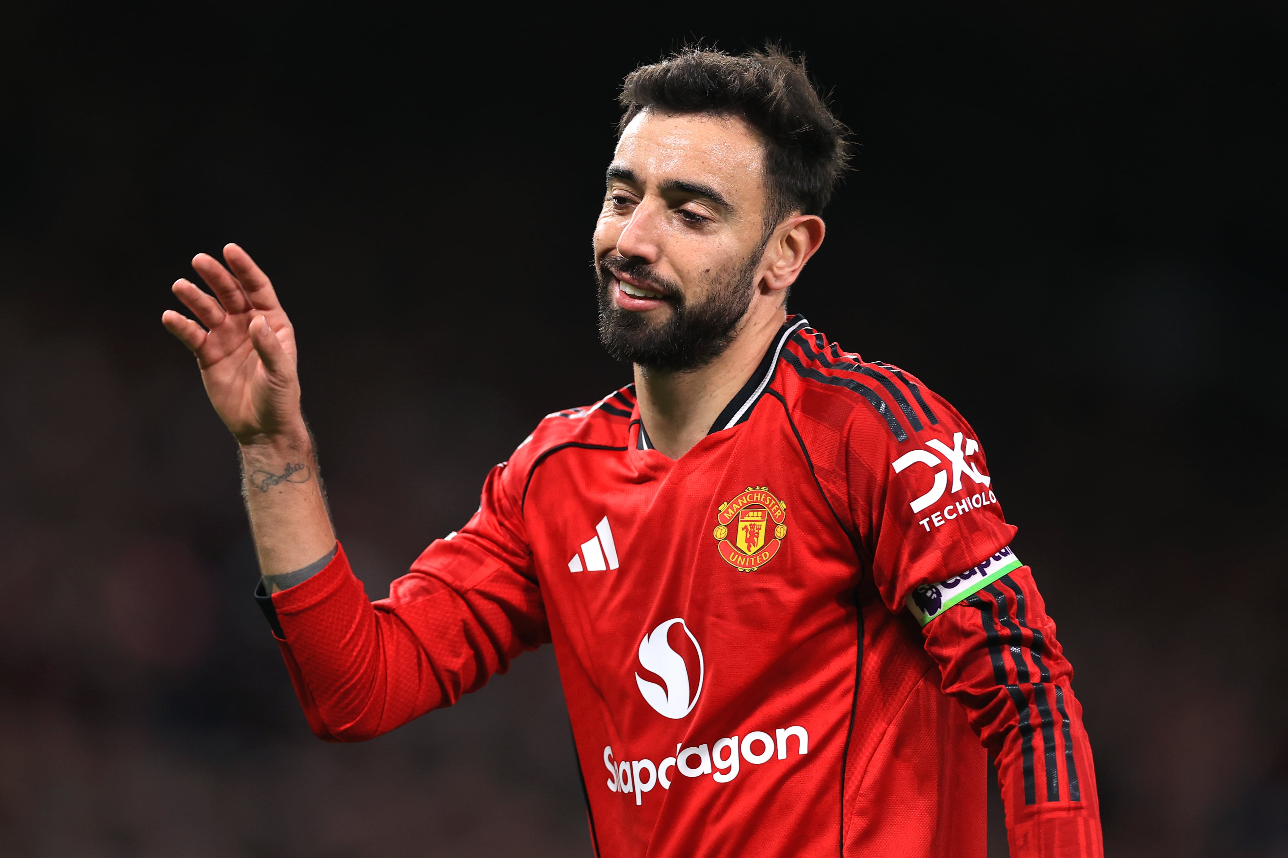 Bruno Fernandes de Manchester United / Getty Images.