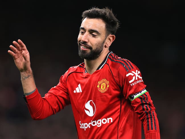 Bruno Fernandes de Manchester United / Getty Images.